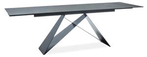 Signal Jídelní rozkládací stůl Westin 160/240 cm černý