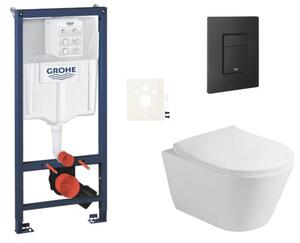 Závěsný WC set do lehkých stěn / předstěnová montáž Glacera Ava SIKOGRSAVAEKF0