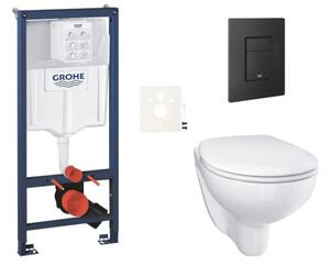 Závěsný WC set do lehkých stěn / předstěnová montáž GROHE Bau Ceramic SIKOGRSBAUEKF0