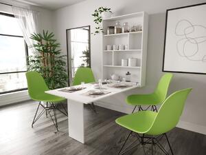 Moderní nástěnný stůl Eden, Barva: bílá 5903211009754