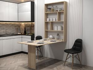 Moderní nástěnný stůl Eden, Barva: sonoma 5903211276460