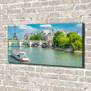 Foto obraz na plátně do obýváku Seina Paříž oc-73852810