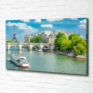 Foto obraz na plátně do obýváku Seina Paříž oc-73852810