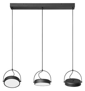 Osram - LED Lustr na lanku DECOR PUCK 3xLED/12W/230V CRI 90 černá