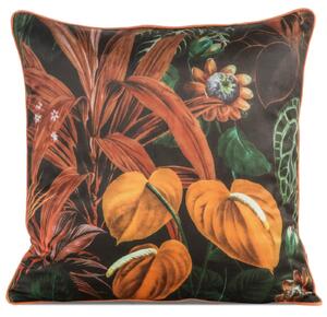 DEKORAČNÍ POVLAK NA POLŠTÁŘ VELVET104 45X45 CM KVĚTY