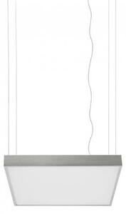STRUCTURAL LED 55x55 závěsná česaný hliník 230V LED 48W 3000K - RED - DESIGN RENDL