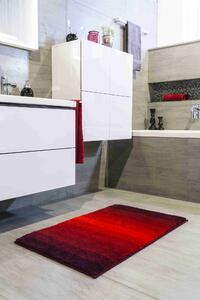 GRUND Koupelnová předložka RIALTO rubínová Rozměr: 47x50 cm - na víko od WC nebo jako podsedák na židli