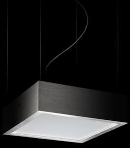 STRUCTURAL LED 20x20 závěsná česaný hliník 230V LED 12W 3000K - RED - DESIGN RENDL