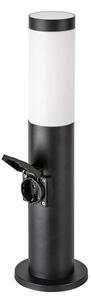 Rabalux 77194 - Venkovní lampa se zásuvkou BLACK TORCH 1xE27/25W/230V IP44