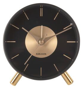 Karlsson 5919BK designový budík 12 cm