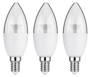 Livarno® LED žárovka, E14/E27 (4,9W svíčka E14, 3 kusy) (100396507005)