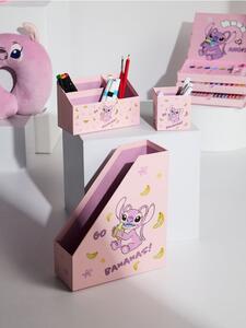 Sinsay - Sada stolních organizérů 3 pack Lilo & Stitch - růžová