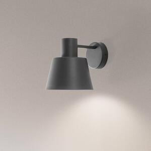 SIGMA Nástěnné světlo Dunka, olivově zelené, 1 žárovka, ocel, výška 17 cm, stmívatelný, Zelená, Obývací pokoj / jídelna, kov, Moderní