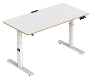 Elektricky výškově stavitelný stůl pro děti PULSAR — 120 cm, bílá