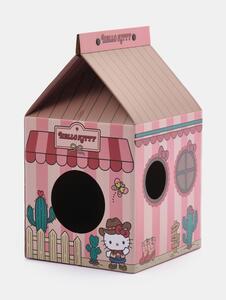 Sinsay - Kartonový domeček pro kočku Hello Kitty - růžová
