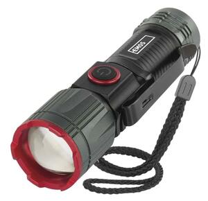 EMOS LED nabíjecí kovová svítilna 300lm, 700mAh P3120