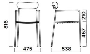 Infiniti designové židle Úti Armchair