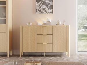 Komoda Malony ML01, Barva: dub vicenza 5903211468216