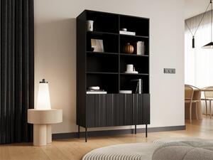 Regál Mlerk 100, Barva: černá matná 5903211474002