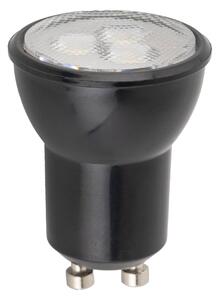 TK Lighting Černá LED bodová žárovka 3W GU10 MR11 230V TK18197