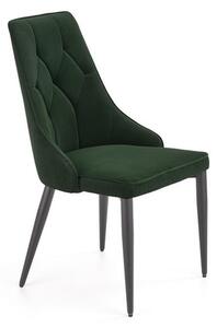 Halmar jídelní židle K365 + barevné provedení tmavě zelená