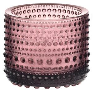 Iittala Svícen Kastehelmi, růžový calluna