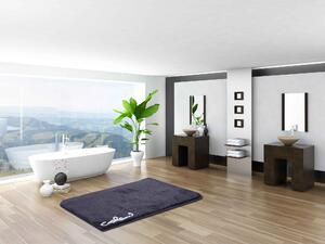 GRUND Koupelnová předložka Colani 40 antracitová Rozměr: 60x60 cm