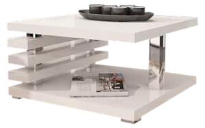 Konferenční stolek GUIDE, 60x31x60, bílý lesk