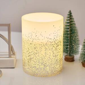 Pauleen Glowing Glitter BIG Candle LED svíčka vosk
