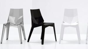 Výprodej BONALDO židle POLY (černá, neprůhledná)