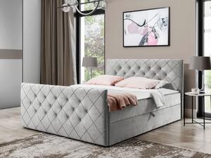 Kontinentální postel Dotan, Rozměr postele: 120x200, Barva:: Amor Velvet 4318 5903211095726