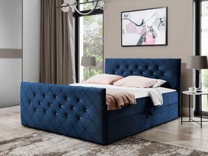 Kontinentální postel Dotan, Rozměr postele: 140x200, Barva:: Amor Velvet 4313 5903211095818