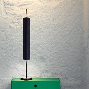 Stolní lampa FLOS LED Emi, tmavě modrá, stmívatelná, výška 114 cm