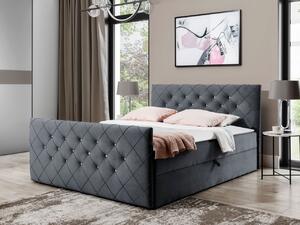 Kontinentální postel Dotan, Rozměr postele: 140x200, Barva:: Amor Velvet 4321 5903211095832