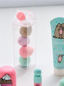 Sinsay - Houbičky na líčení 4 balení Pusheen The Cat - pastelová růžová