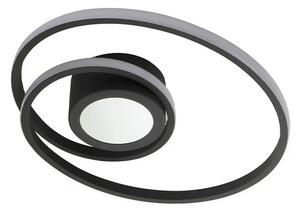 Lindby - Thalina LED Stropní Svítidlo 45cm Černá/Bílá