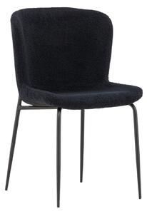 Jídelní židle Modesto, 2ks, černá, 55x50x81