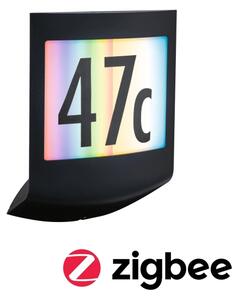 Paulmann 94513 - RGBW LED/8,2W IP44 Stmívatelné domovní číslo PADEA 230V