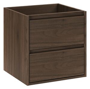Comad Závěsná skříňka pod umyvadlo Villa 50 cm ořech