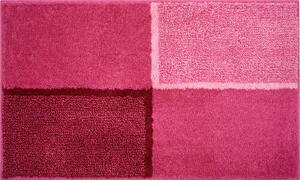 GRUND Koupelnová předložka DIVISO rosé Rozměr: 47x50 cm - na víko od WC nebo jako podsedák na židli