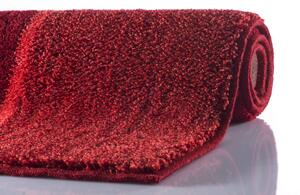 GRUND Koupelnová předložka DIVISO rubínová Rozměr: 60x60 cm