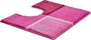 GRUND Koupelnová předložka DIVISO rosé Rozměr: 47x50 cm - na víko od WC nebo jako podsedák na židli