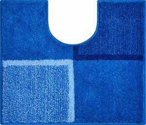 GRUND Koupelnová předložka DIVISO modrá Rozměr: 47x50 cm - na víko od WC nebo jako podsedák na židli