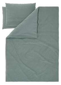 Livarno® Krepové ložní povlečení, 240 x 220 cm, 70 x 90 cm (zelená) (100407692003)