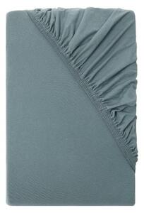 Livarno® Žerzejové napínací prostěradlo, 90–100 x 200 cm (tmavě zelená) (100407683002)