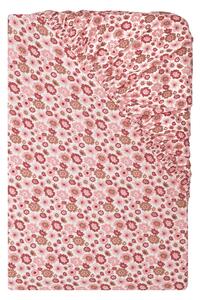 Livarno® Žerzejové napínací prostěradlo, 90–100 x 200 cm (květiny) (100407510001)