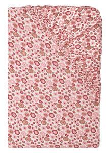 Livarno® Žerzejové napínací prostěradlo, 90–100 x 200 cm (květiny) (100407510001)