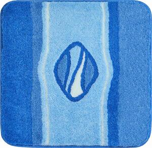 GRUND Koupelnová předložka JEWEL modrá Rozměr: 55x50 cm s výřezem pro WC