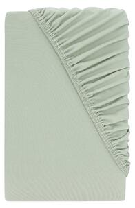 Livarno® Žerzejové napínací prostěradlo, 90–100 x 200 cm (zelená) (100407465003)