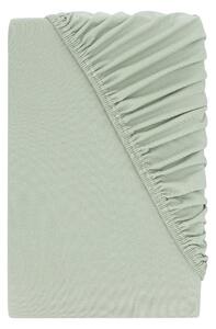 Livarno® Žerzejové napínací prostěradlo, 90–100 x 200 cm (zelená) (100407465003)
